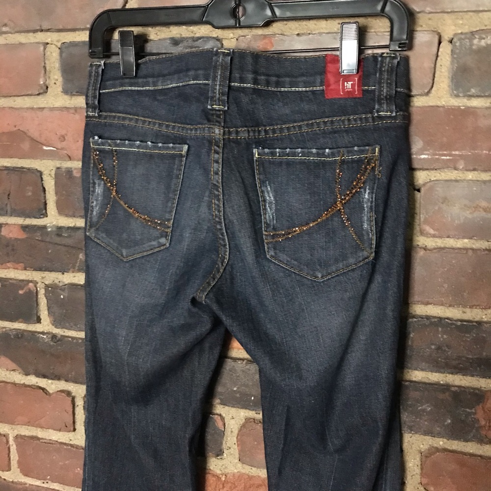 IT Jeans Diva | size 27 X 34 -low rise bling embellished
